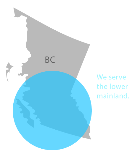 client service map in bc