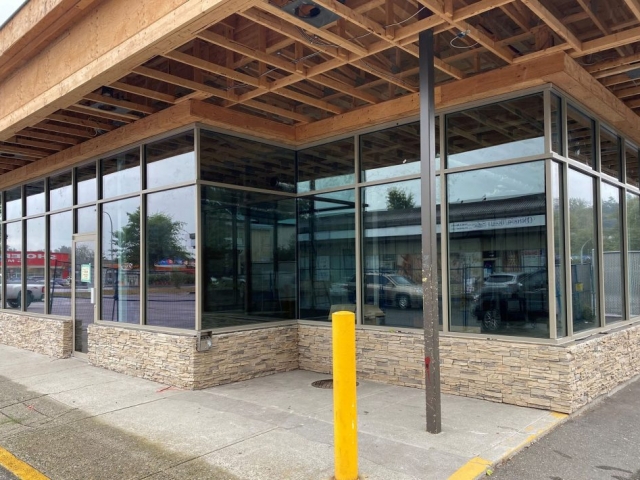 commercial glass storefront