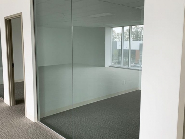 commercial office partition project