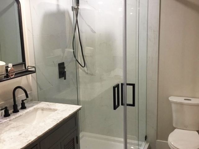 residential shower project