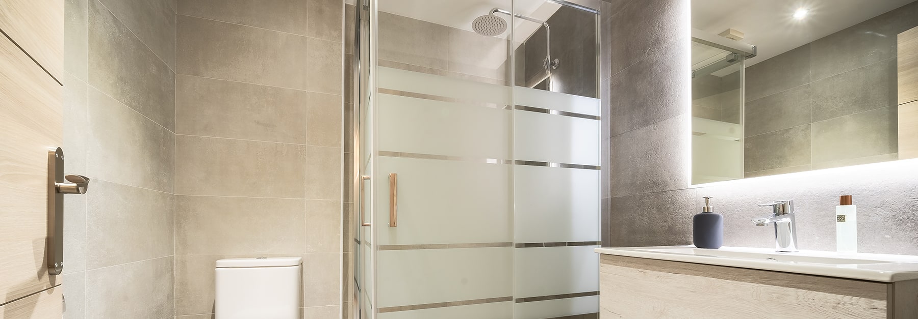residential glass shower door vancouver