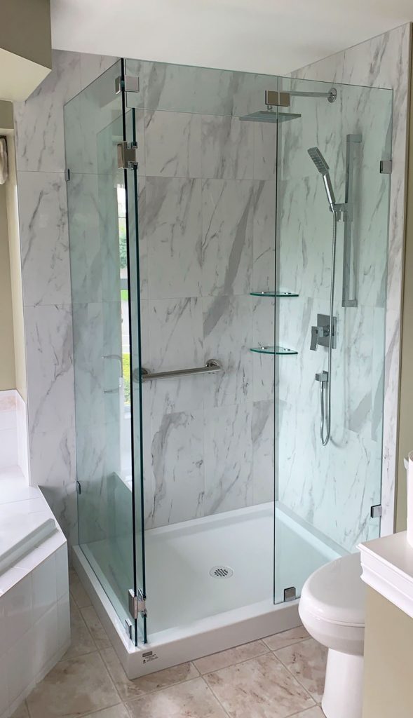 residential shower doors delta glass vancouver